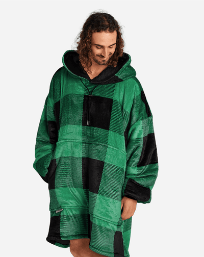 Green blanket hoodie hotsell