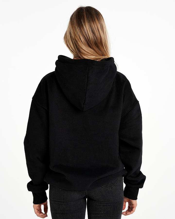ADULTS COZY CLASSIC PULLOVER - BLACK