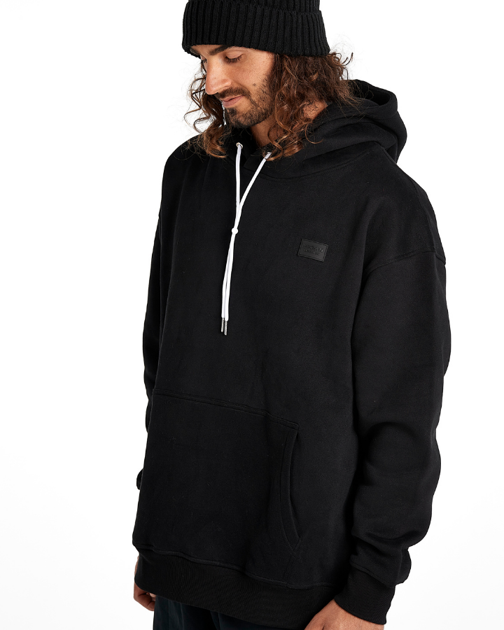 ADULTS COZY CLASSIC PULLOVER - BLACK