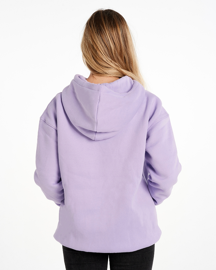 ADULTS COZY CLASSIC PULLOVER - LAVENDER